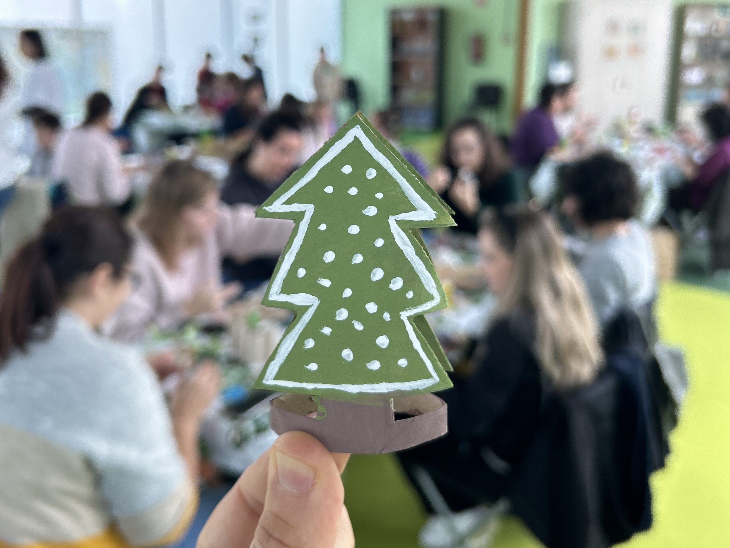 Adorno navideño creado en nuestro taller